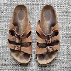 Birkenstock Florida Soft Footbed Sandals – Women’s 38 (7–7.5) Brown
